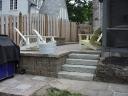 Napoleon White Natural Stone Steps 